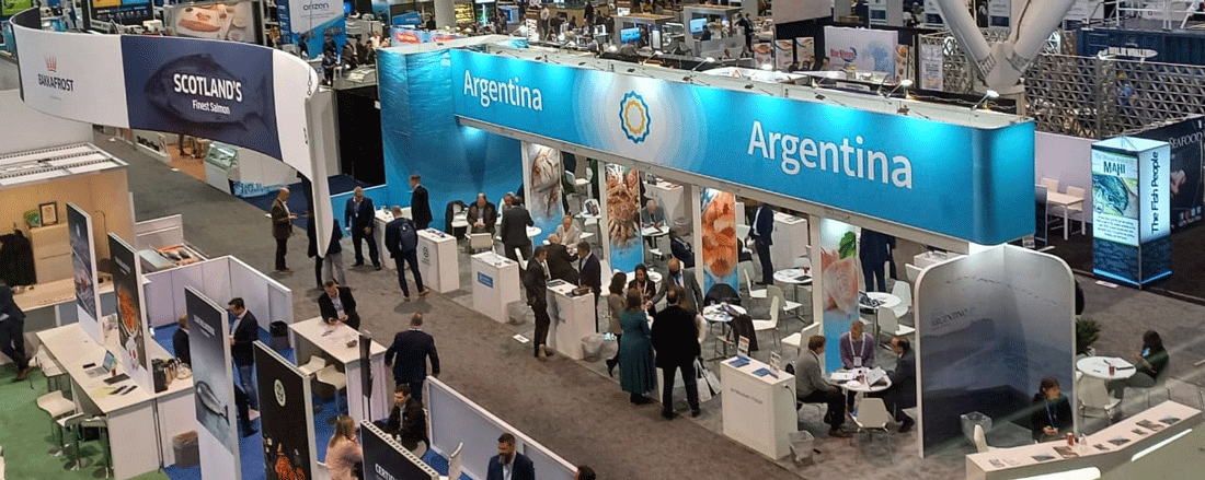 “MAR ARGENTINO, salvaje y austral” acompañó a la industria pesquera argentina en la Seafood Expo North America
